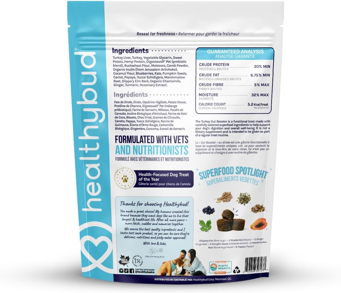 Healthybud Dog Probiotic Chews – Digestive & Gut Health Support - görsel 3