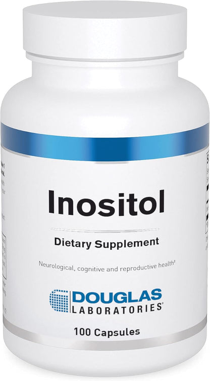 Douglas Laboratories Inositol (650 mg) | Supports Neurological Health, Behaviour Stability, and Ovarian Function | 100 Capsules