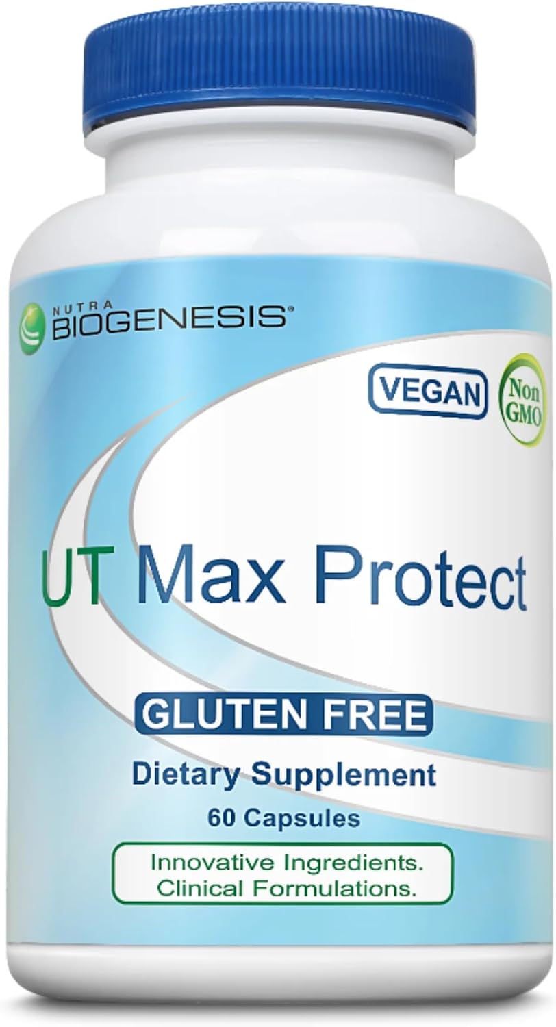Nutra BioGenesis UT Max Protect - D-Mannose 500mg with Cranberry, 60 Veggie Capsules - görsel 1