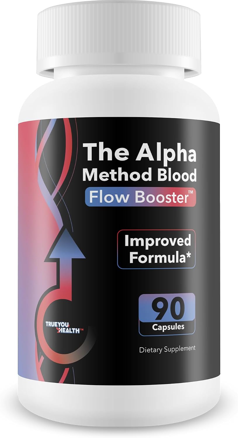 The Alpha Method Blood Flow Booster – Premium Blood Circulation Supplements for Men - görsel 1