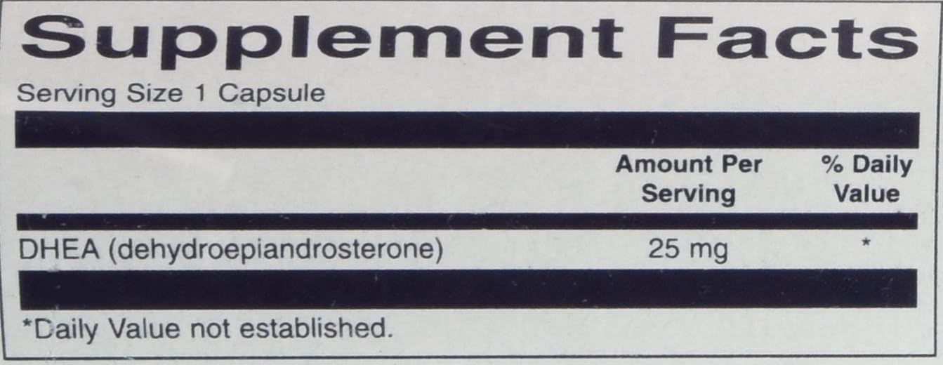 Swanson DHEA 25 mg, 120 Capsules - görsel 2