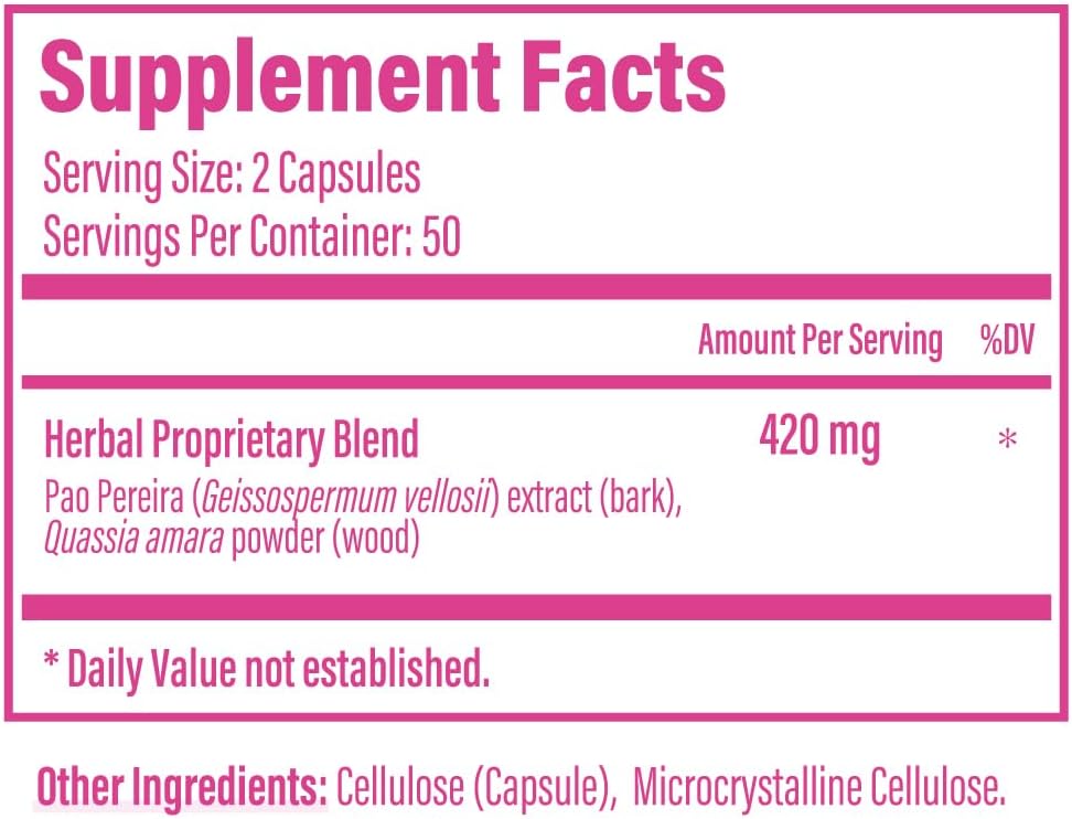 Beljanski® Pao V FM® - Natural Cellular Defence - 100 Capsules - görsel 2