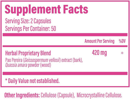 Beljanski® Pao V FM® - Natural Cellular Defence - 100 Capsules