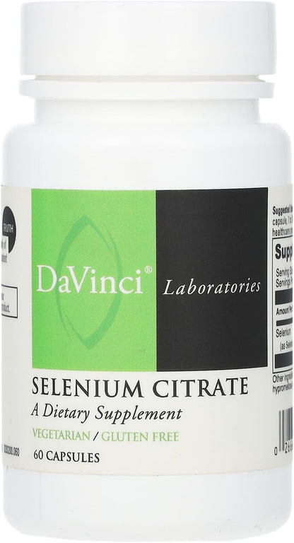 Selenium Citrate 60 VegiCaps – DAVINCI