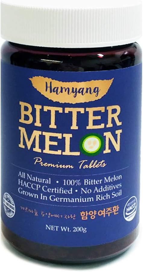 Premium 100% Natural Bitter Melon Tablets - 200g (Pack of 2) - görsel 3
