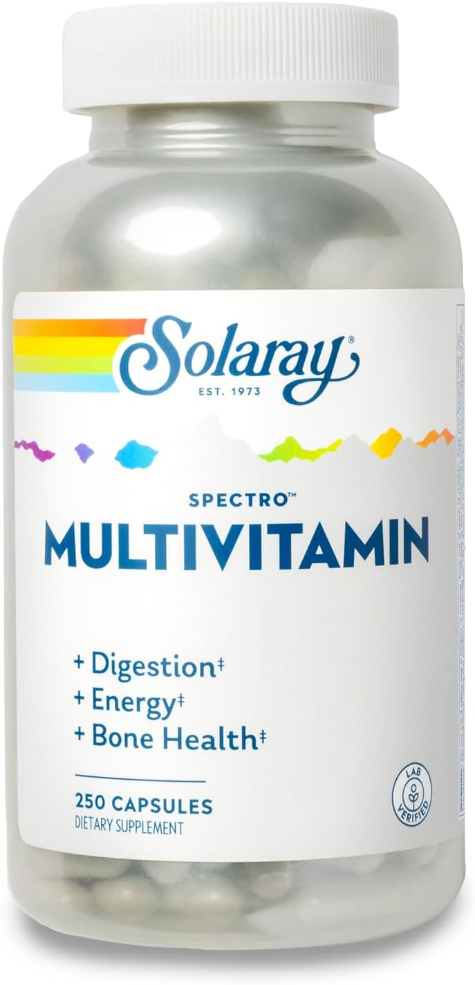 SOLARAY Spectro Multivitamin with Iron, 360 Capsules - görsel 7