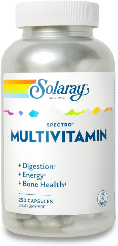 SOLARAY Spectro Multivitamin with Iron, 360 Capsules