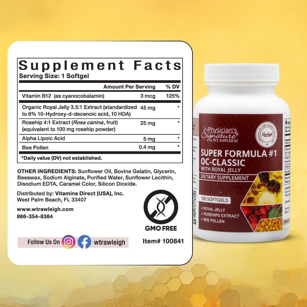 Rawleigh Super Formula No. 1 OC Classic – 180 Softgels (3-Month Supply) - görsel 6