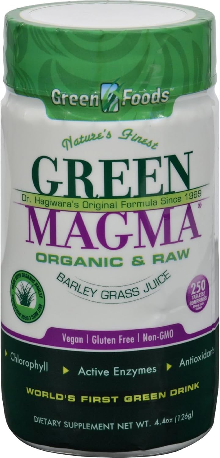 Green Magma by Green Foods 250 Tablets - görsel 1