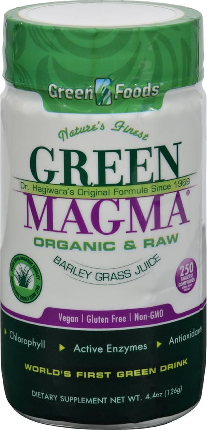 Green Magma by Green Foods 250 Tablets