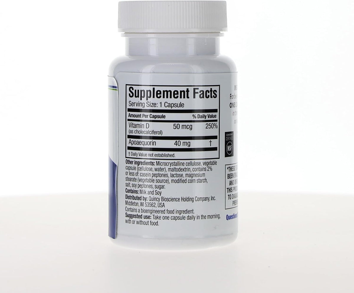 Prevagen Professional Formula - 60 Capsules (2-Month Supply) | 40mg Apoaequorin + Vitamin D3 - görsel 3