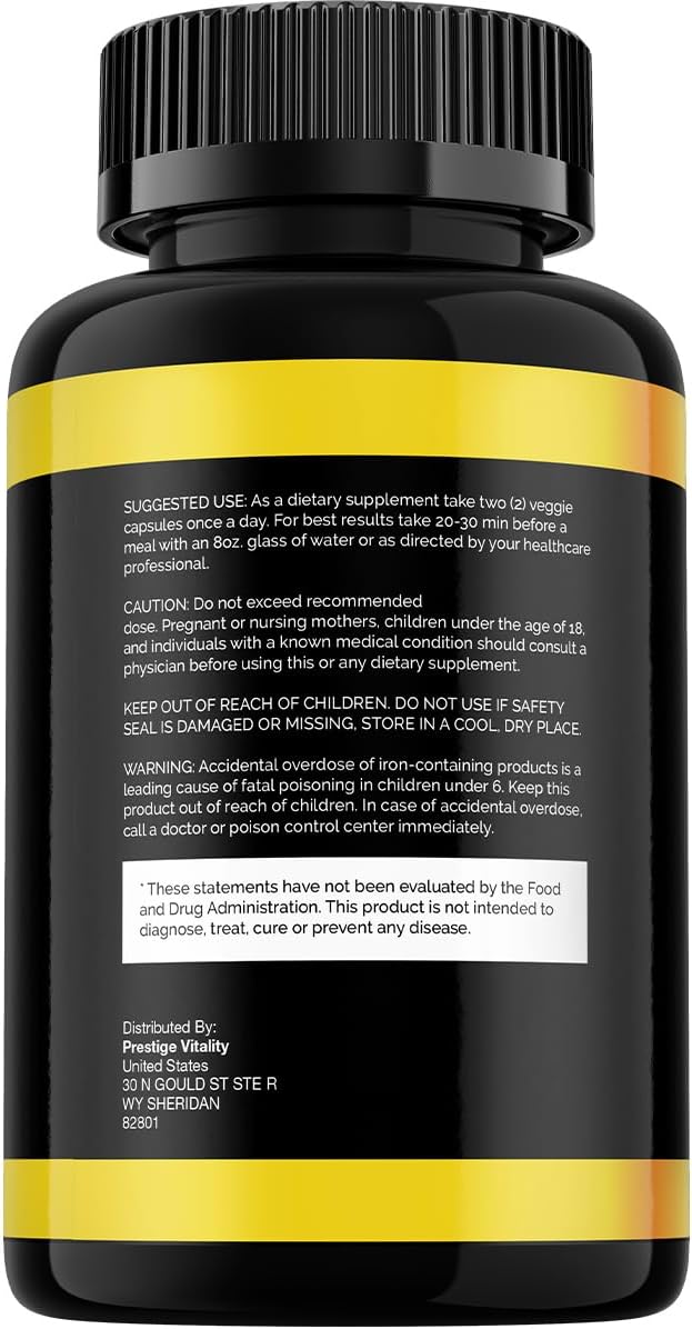 Booster XT for Men - All-Natural Dietary Supplement (60 Capsules) - görsel 6