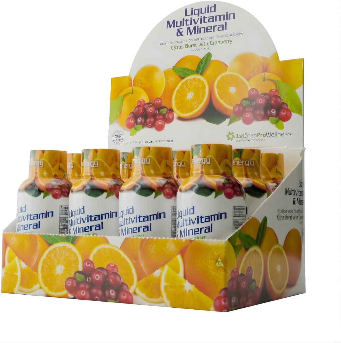 1st Step for Energy, Liquid Multivitamin and Mineral - Citrus, 60 ml (12-Pack) - görsel 5