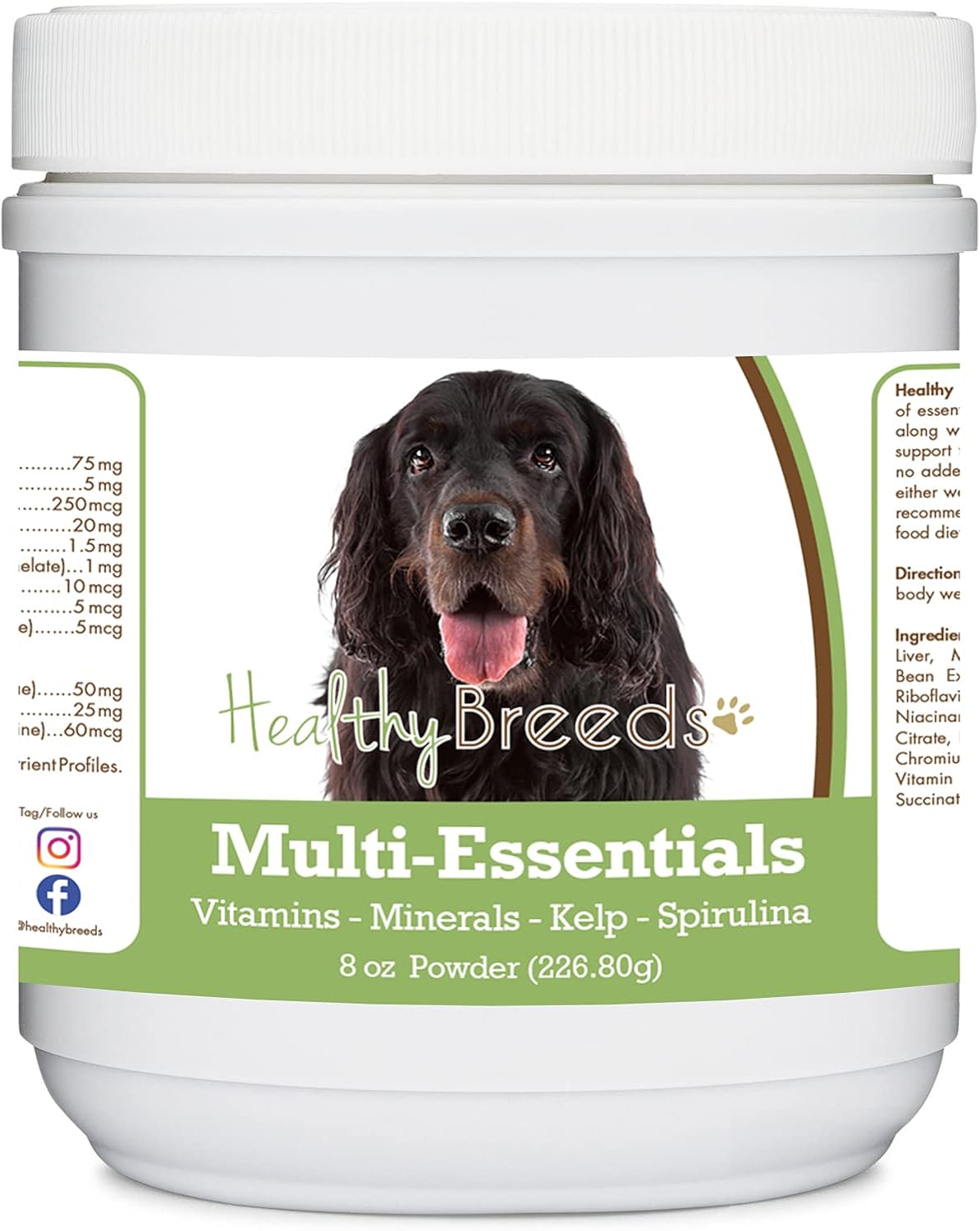 Healthy Breeds Gordon Setter Multi-Essentials Powder for Dogs - 227 g - görsel 1