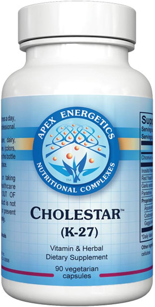 Apex Energetics K-27 Cholestar (90 Capsules) - görsel 1