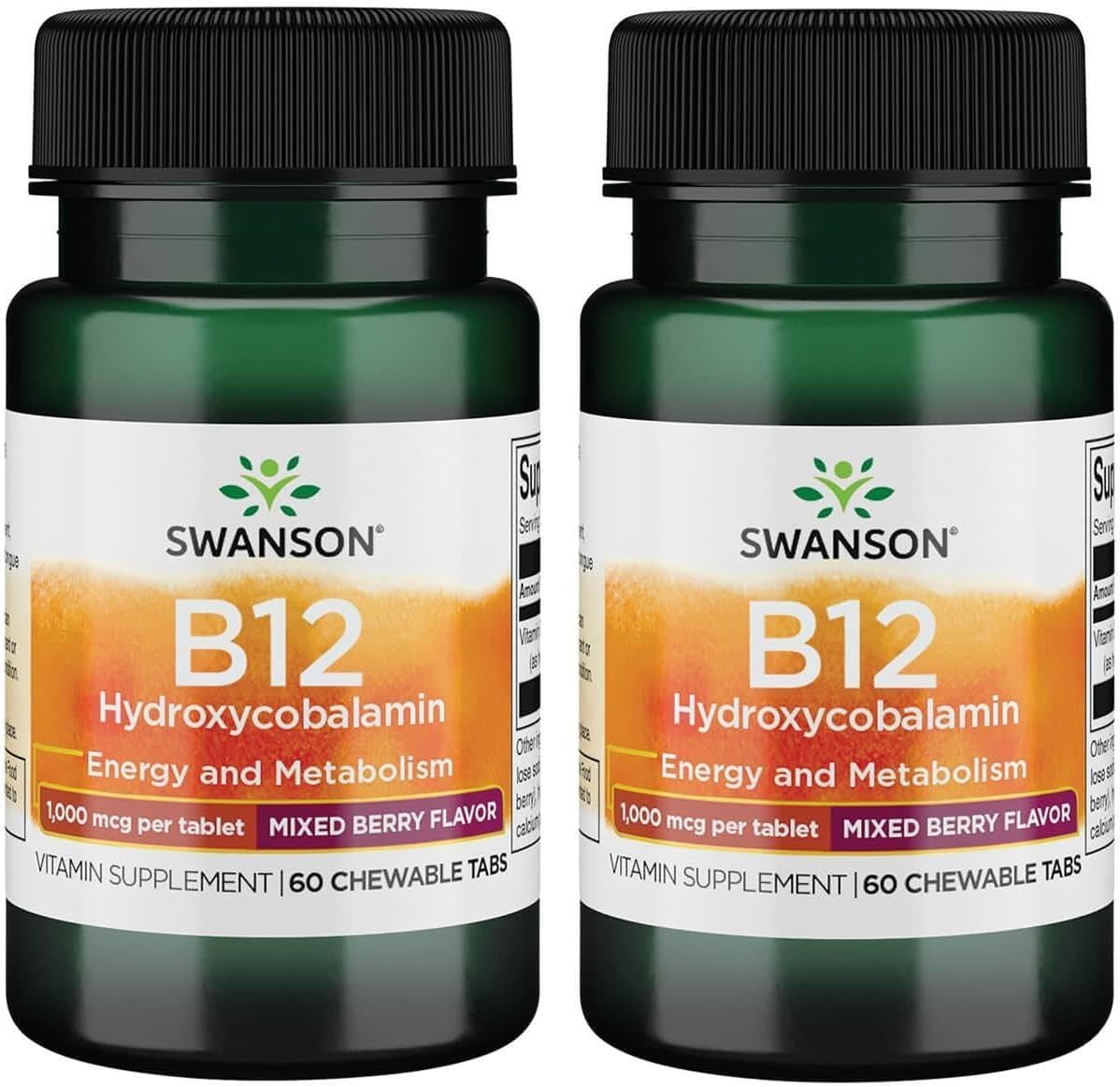 Swanson Supplemelts Sublingual Vitamin B-12 5 mg 60 Tablets - görsel 8