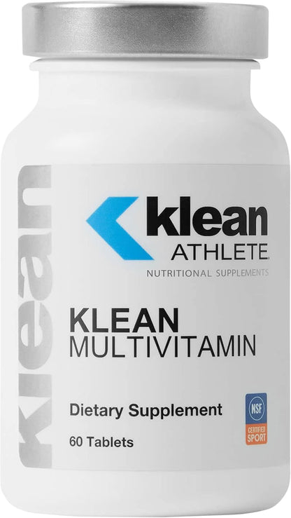 Klean Athlete Klean Multivitamin - Essential Nutrients and Antioxidants for Optimum Health - NSF Certified for Sport - 60 Tablets