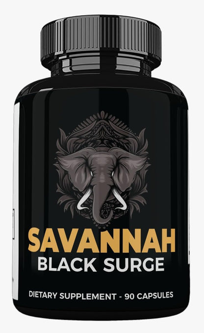 Zonata Savannah Black Surge, 90 Capsules
