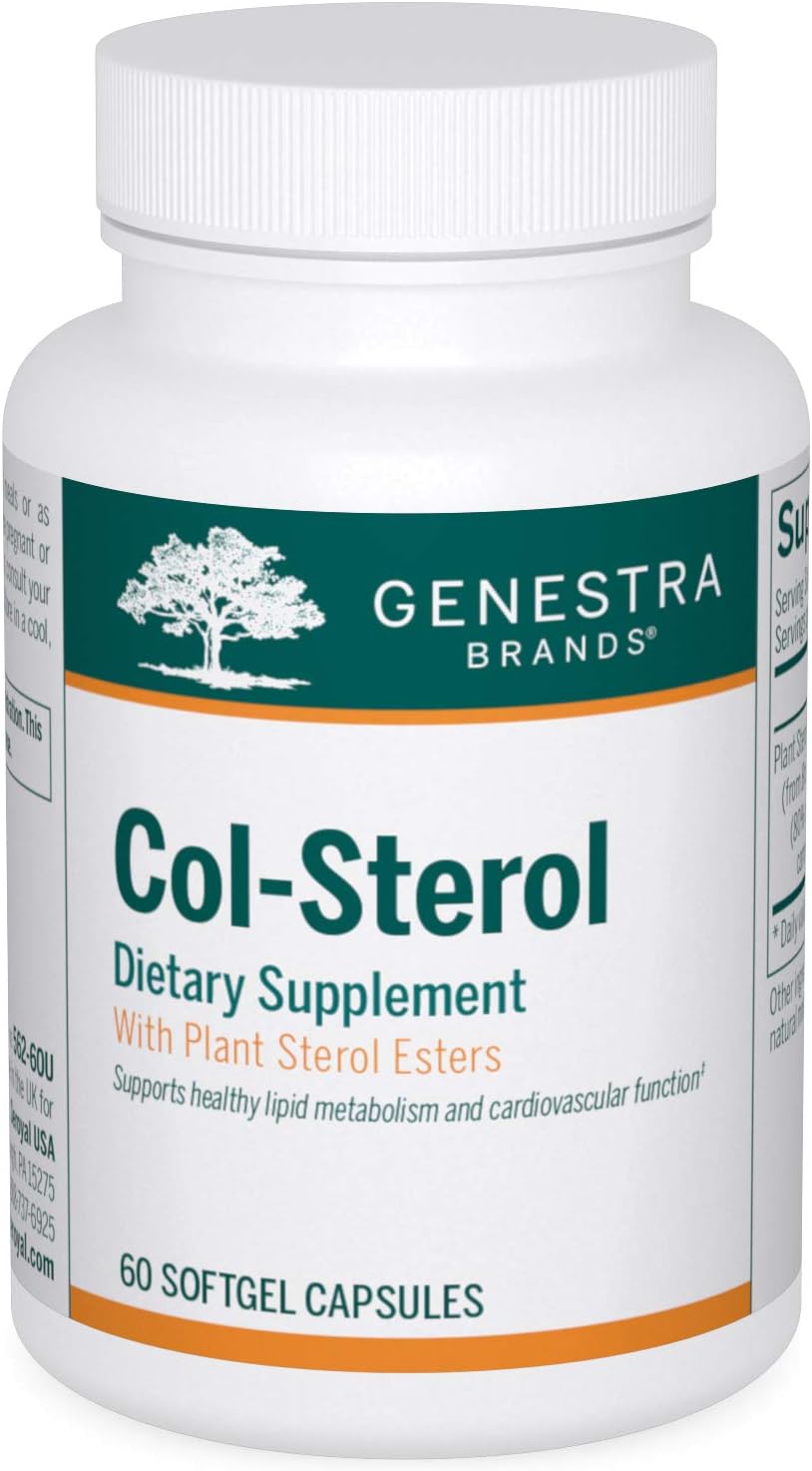 Genestra Brands Col-Sterol | Helps Maintain Normal Cholesterol Levels | 60 Capsules - görsel 1