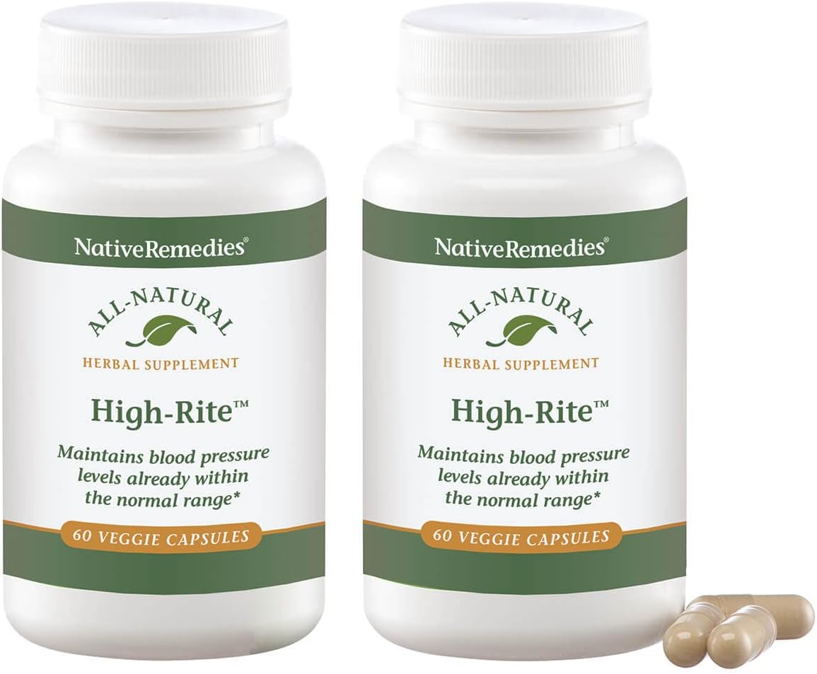 Native Remedies High-Rite Vegetable Capsules 2 Pack - görsel 1