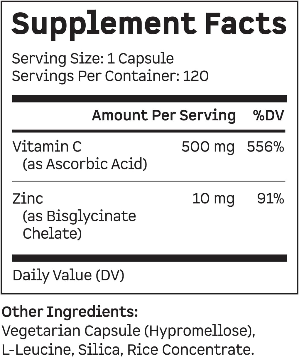 Kion Immune – Vitamin C and Zinc Supplement for Immune Support – Image 7
