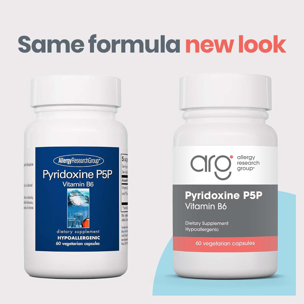 Allergy Research Group ARG Pyridoxine P5P - Active Vitamin B6 Supplement with P5P - 60 Capsules - görsel 5