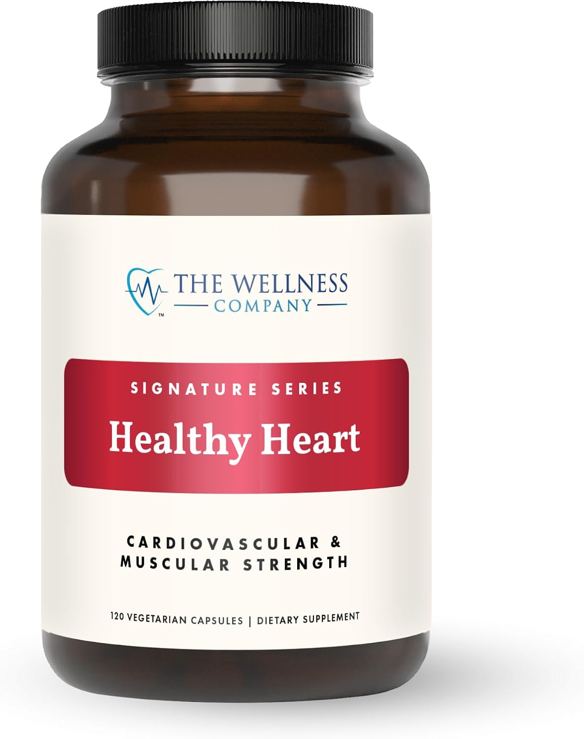 The Wellness Company Healthy Heart - Cardiovascular Support, Nitric Oxide Production & Healthy Cholesterol Levels | 60 Capsules (30 Day Supply) - görsel 1