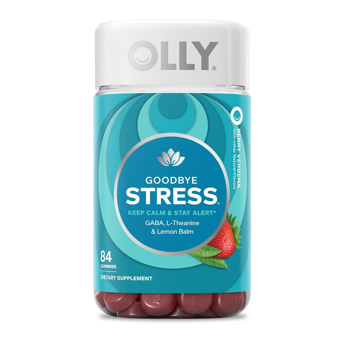 Olly Good Bye Stress Gummies (84 Count) - görsel 1