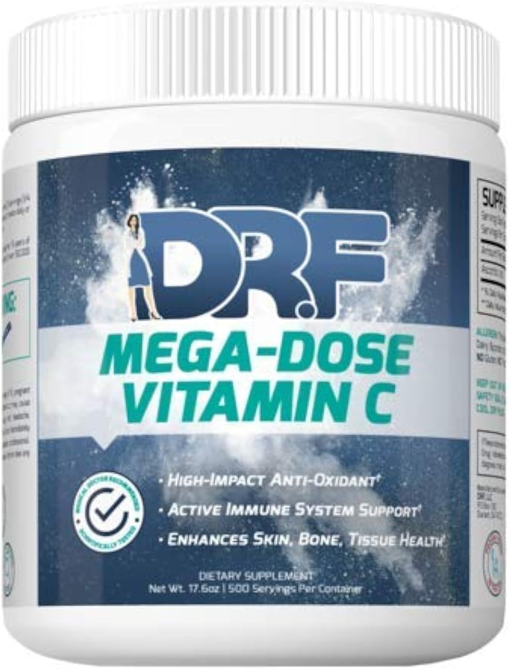 MEGA DOSE C by Dr Farrah – Vitamin C Powder - görsel 1