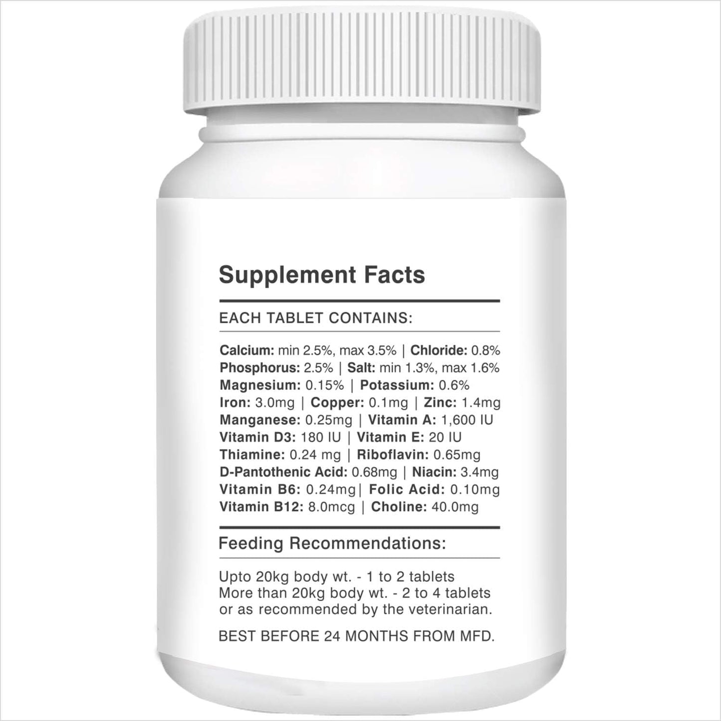 Drools Absolute Vitamin Tablets for Dogs, 110 Count - görsel 2