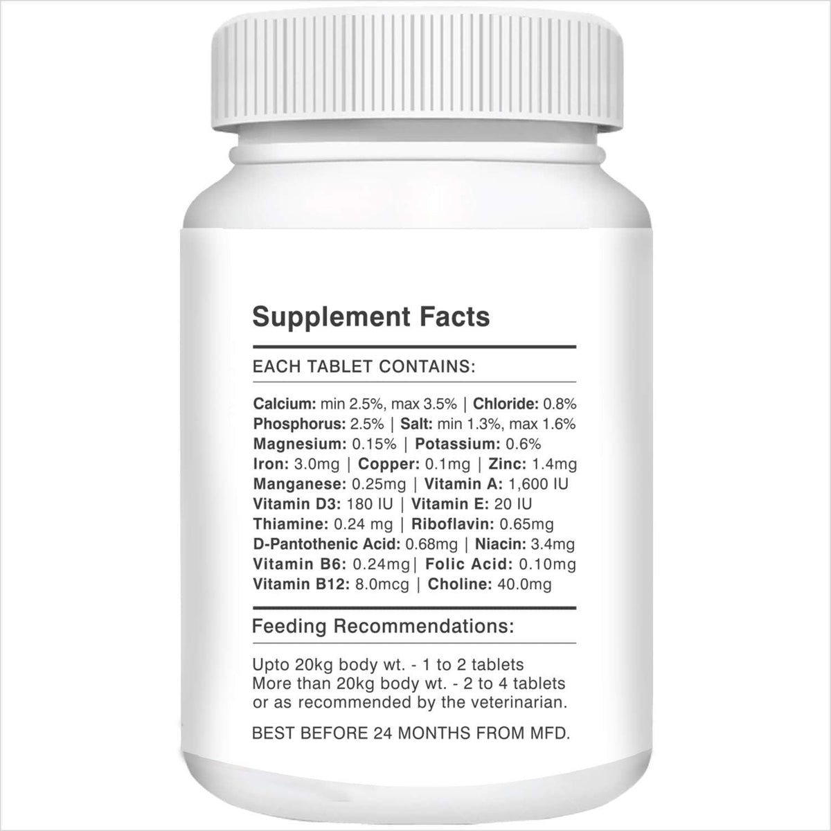 Drools Absolute Vitamin Tablets for Dogs, 110 Count - görsel 2