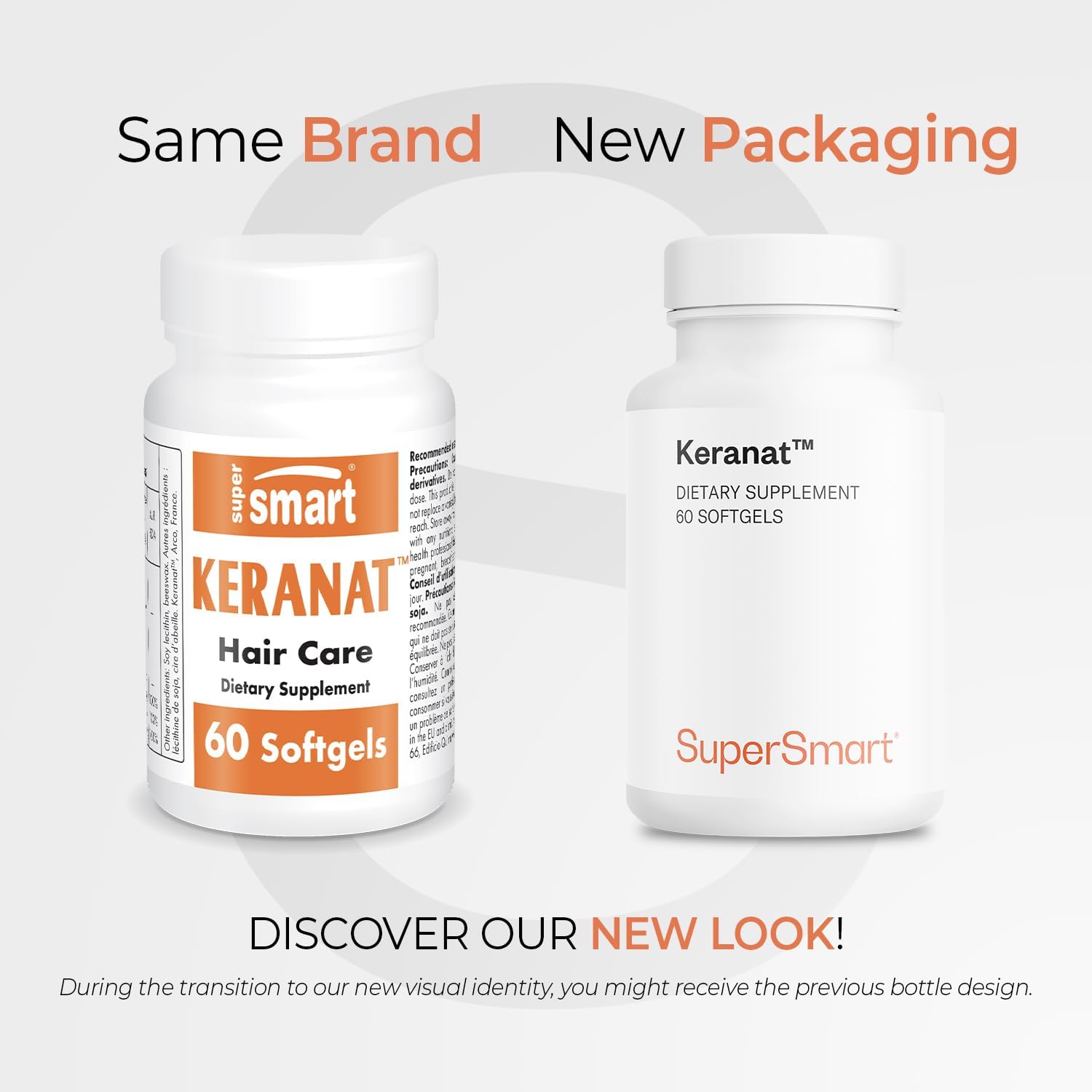 Supersmart Keranat Advanced Formula with Biotin - Hair Supplement for Volume & Growth - 60 Softgels - görsel 2