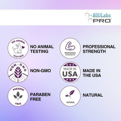 BIOLABS PRO Vitex Chasteberry Supplement - 500mg per Capsule, 60 Capsules (2-Month Supply)