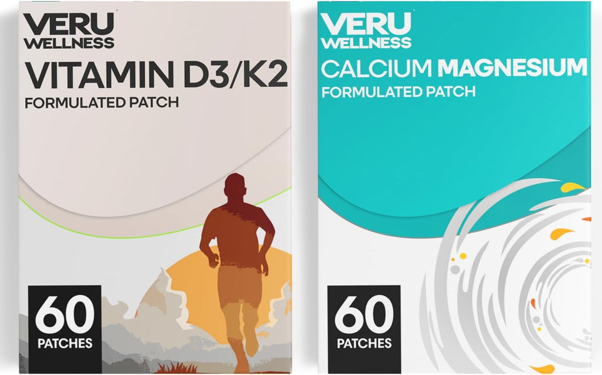 Veru Wellness Bariatric Immune, D3/K2 - Post Bariatric Gastric Bypass and Sleeve Gastrectomy - Non Ingest Patch (60 Days) - görsel 10