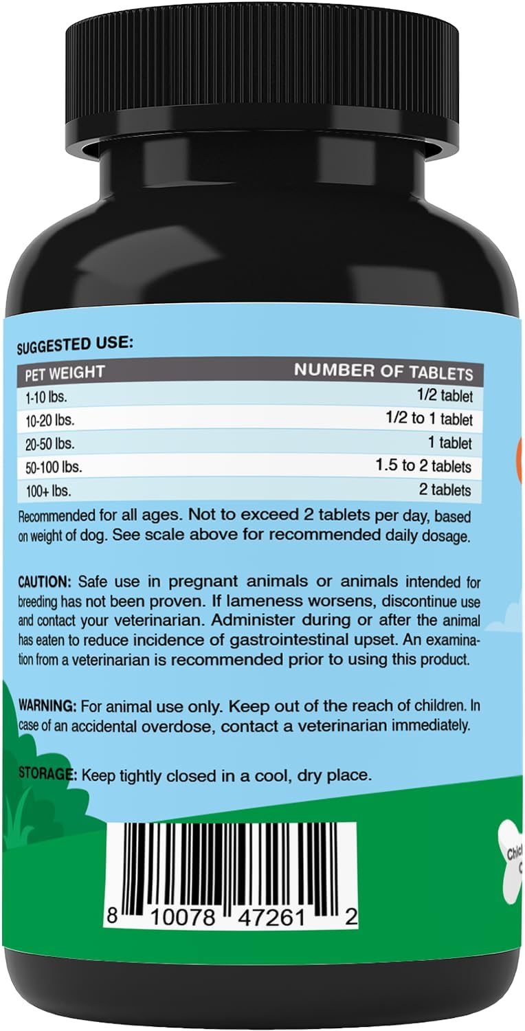 Vitamatic Cranberry for Dogs – 120 Chewable Tablets – Urinary Tract & Bladder Support with D-Mannose, Apple Cider Vinegar & Vitamin C - görsel 8