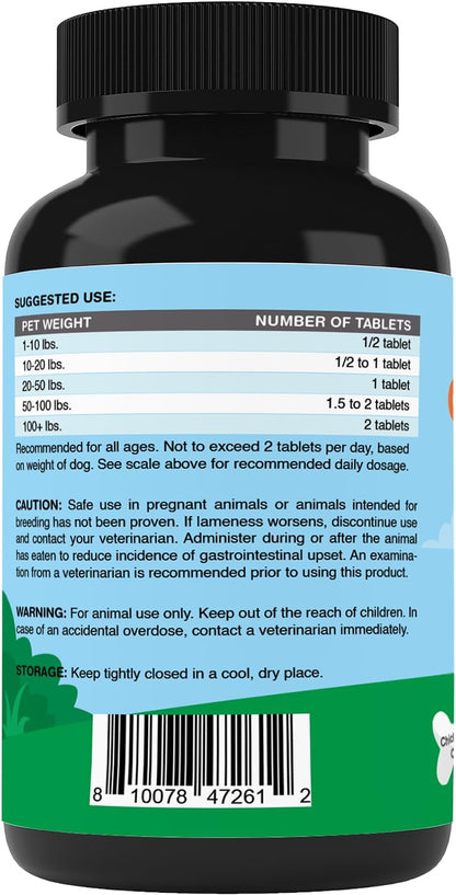 Vitamatic Cranberry for Dogs – 120 Chewable Tablets – Urinary Tract & Bladder Support with D-Mannose, Apple Cider Vinegar & Vitamin C