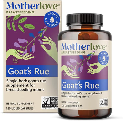 Motherlove Goat's Rue Liquid Capsules – Lactation Support