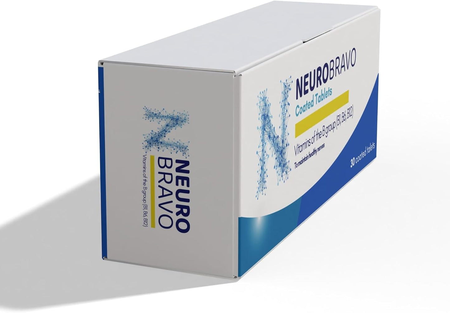 Neurobravo Vitamin B1, B6, B12 Tablets for Nerve Health - görsel 4