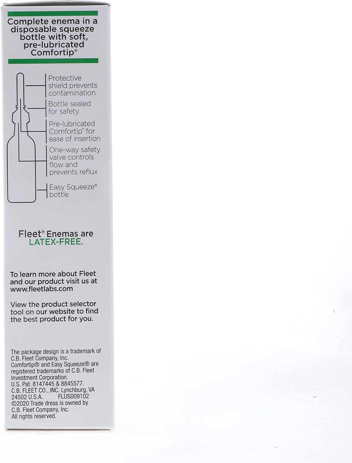 Fleet Laxative Saline Enema with Gentle Glide Tip – 133 ml Bottles (Pack of 3) - görsel 3