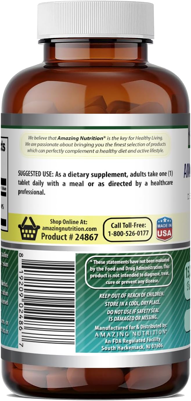 Amazing Formulae Biotin 15000 mcg - 120 Tablets - görsel 4
