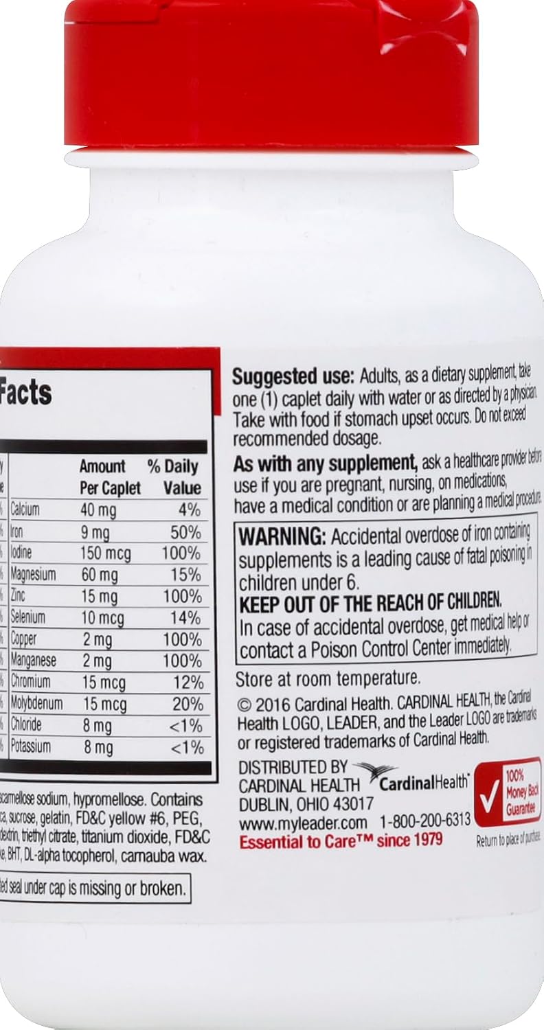Leader Therapeutic-M Multivitamin with Iron & Minerals - görsel 3