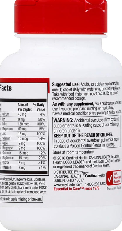Leader Therapeutic-M Multivitamin with Iron & Minerals