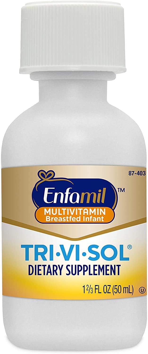 Enfamil Tri-Vi-Sol Vitamins A, C & D Drops 50 ml (Pack of 4) - görsel 2