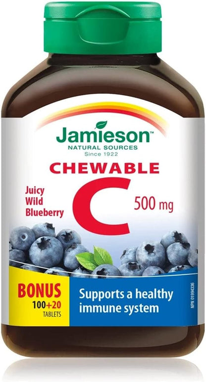 Vitamin C - Wild Blueberry - 500 mg