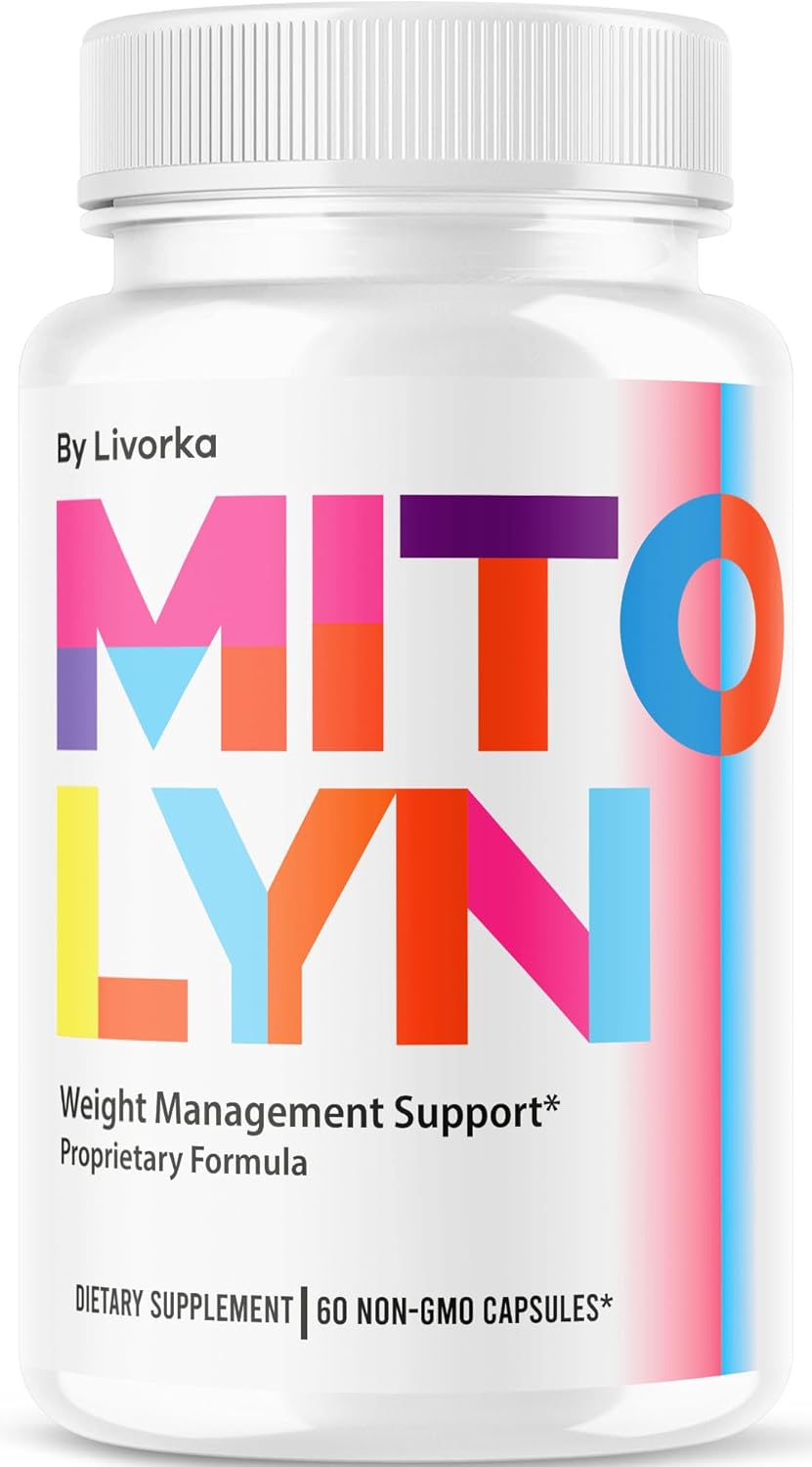 Mitolyn Pills - Official Mitolyn Weight Supplement - Maximum Strength Natural Vitamins for Overall Health & Wellness, 60 Capsules - görsel 1