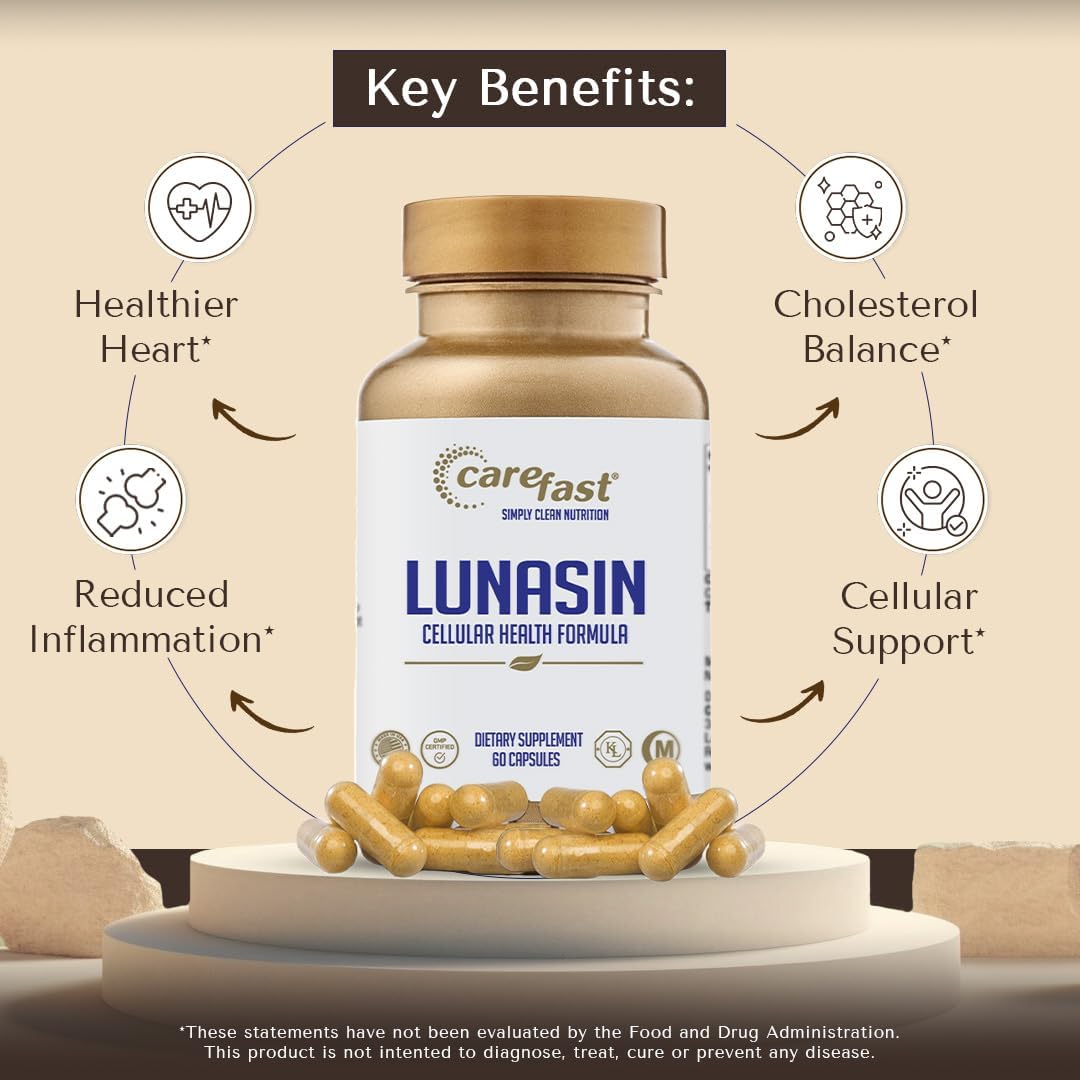 CAREFAST Lunasin - Cellular Health, Antioxidant & Epigenetic Support - görsel 4