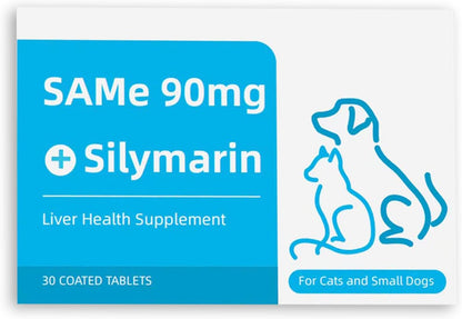 NUTRIARISE SAMe for Dogs – Liver Support with Milk Thistle for Large Breeds