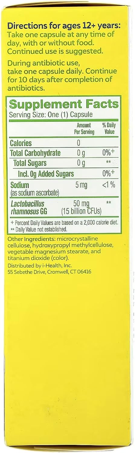 Culturelle Health & Wellness Immune Supplement - 90 Capsules (3-Pack) - görsel 4