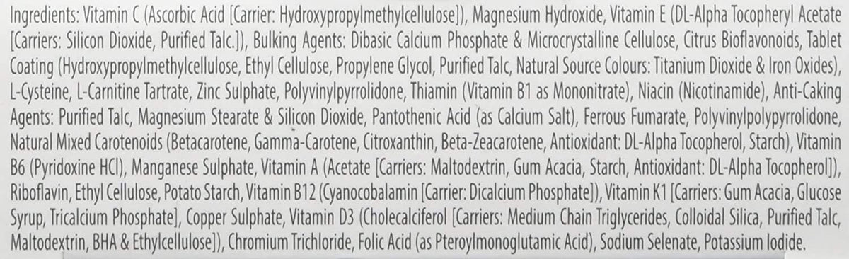 Immunace Multivitamin Supplement, 2-Pack (60 Tablets) - görsel 6