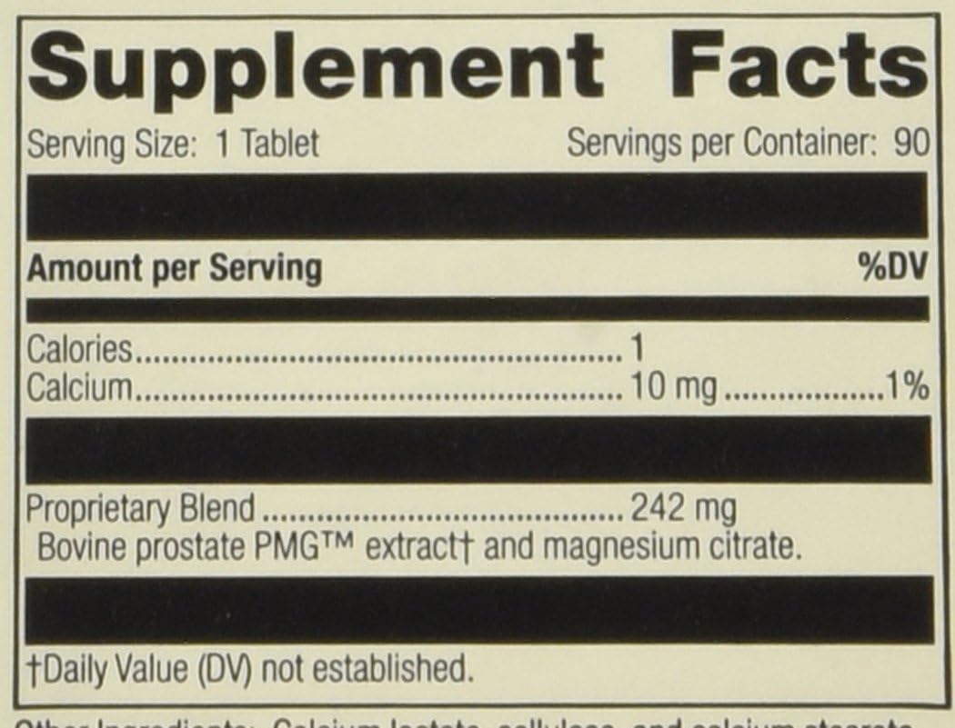 Standard Process - Prostate PMG, 90 Tablets - görsel 2